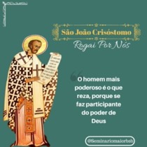 Memória de São João Crisóstomo