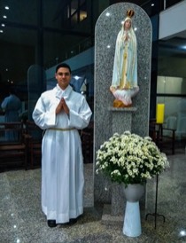 Instituição do Seminarista Hudson ao Ministério de Leitor